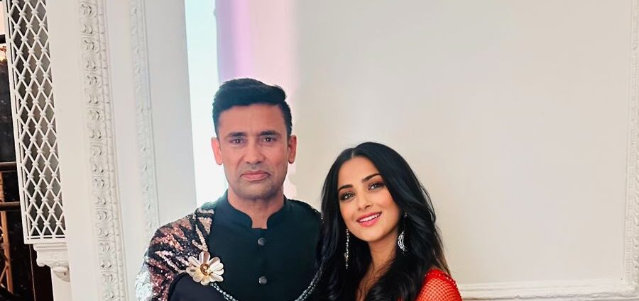 Anjali Phougat's Satori collection, featuring Sangram Singh as showstopper