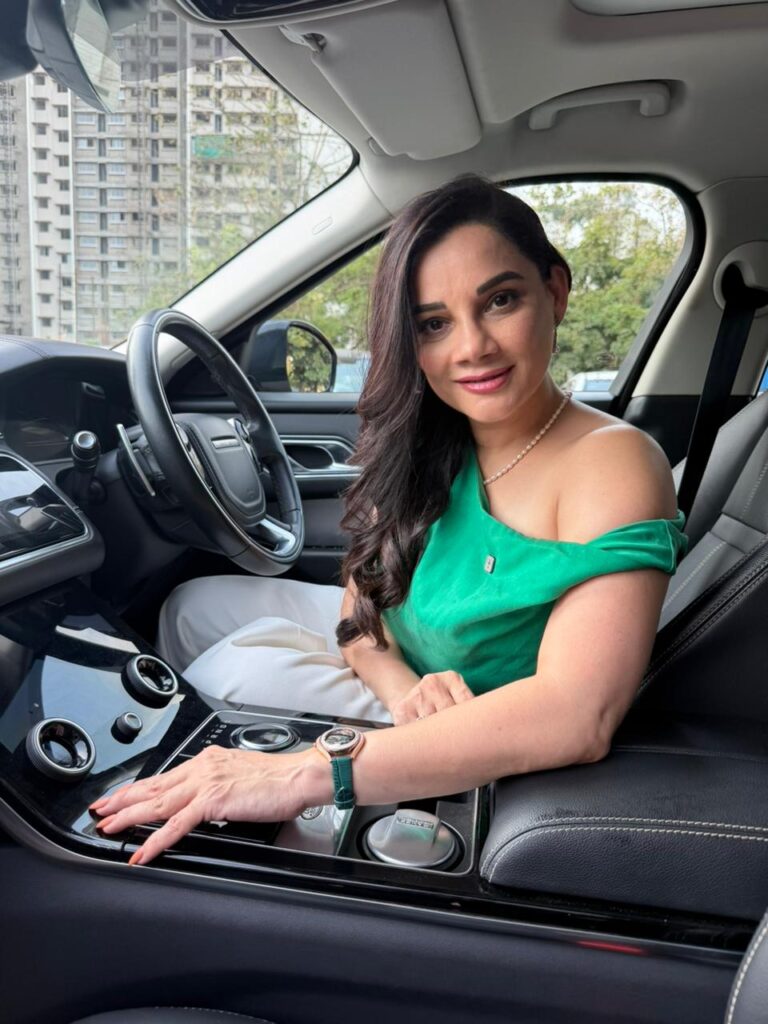 Kanika Maheshwari during an exclusive interview discussing Auto Affairs podcast, celebrity first car stories, Pooja Gor, Kiku Sharda and Ratan Tata.