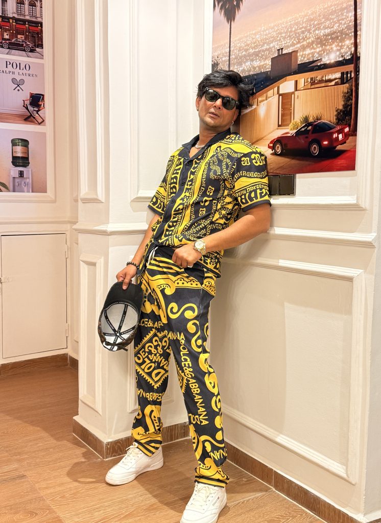 Ronny Rajhit promoting his single Sharmili SharmiliNa